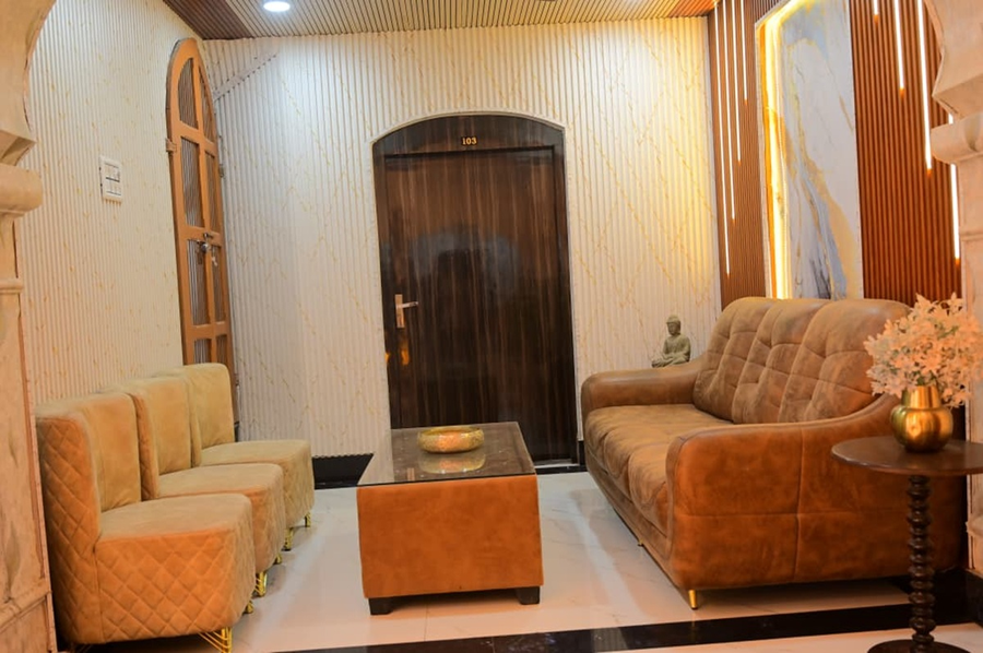 saryu river view kanchan bhawan