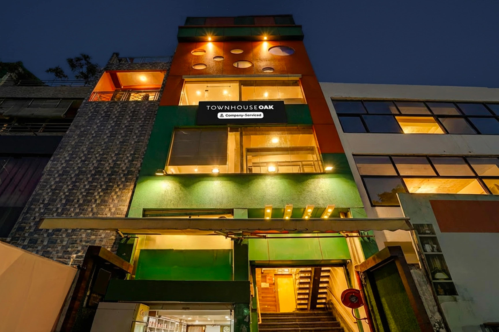 super townhouse oak prayagraj allahabad university railway junction formerly ballians