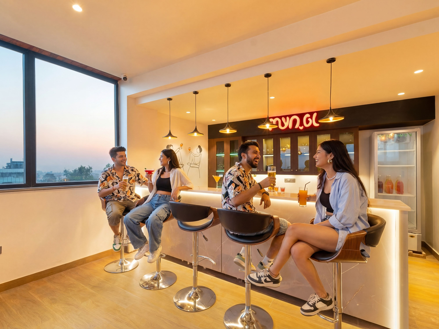 The Hosteller Bam Dehradun, City Centre,Dehradun, Dehradun,3 star