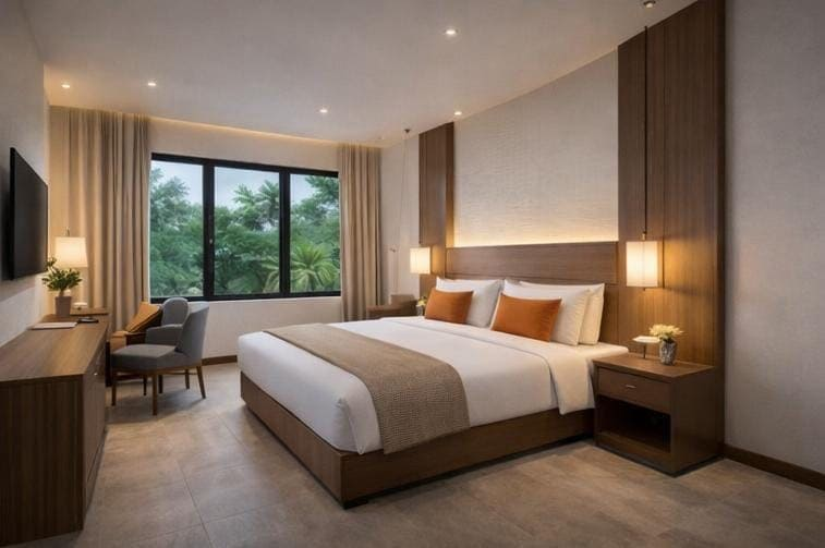 hotel o kinfra industrial park calicut formerly motis garden