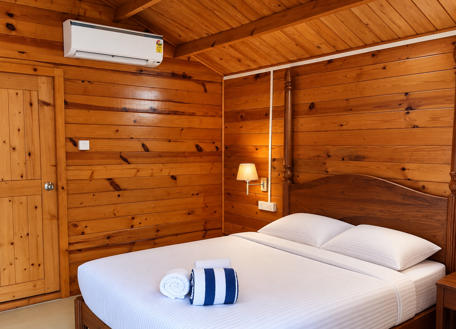 b r cottages about 200 meters to patnem beach