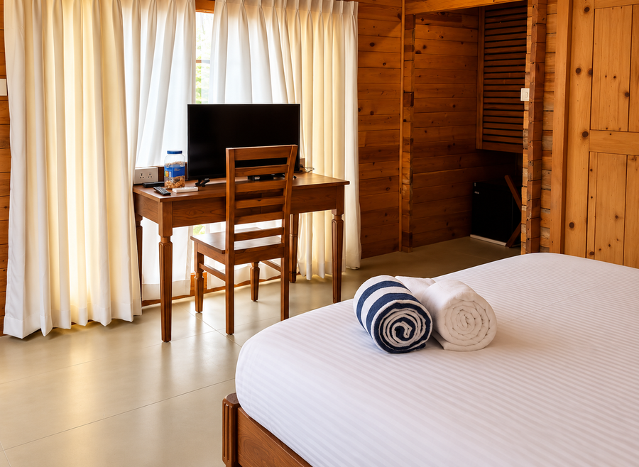 b r cottages about 200 meters to patnem beach