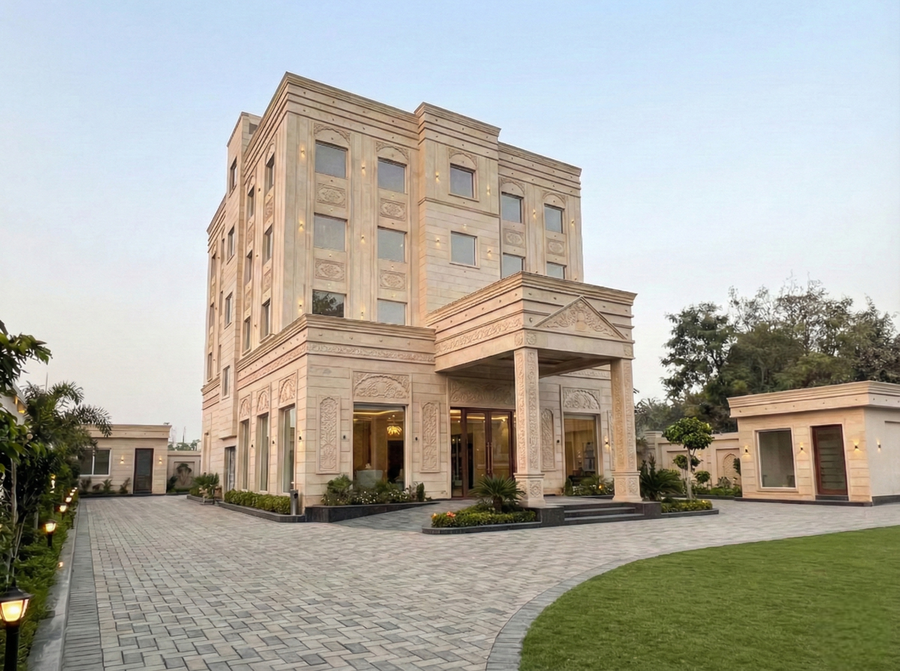 the eco satva ayodhya 5 km from panchkoshi parikrama