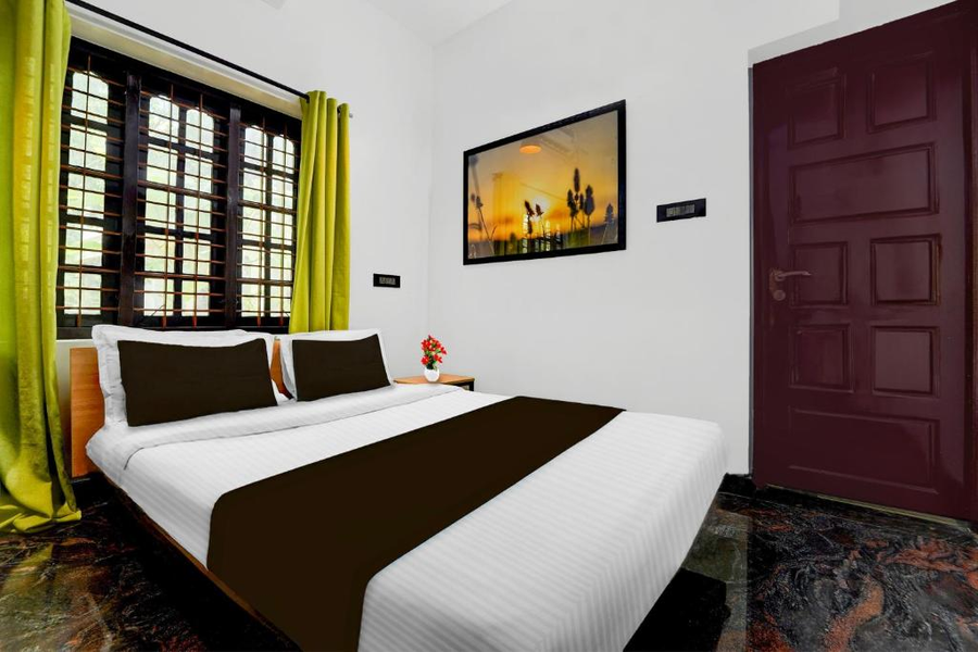 hotel o kazhakuttam railway station formerly graceful stay