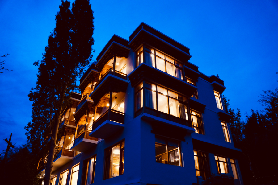 hotel walnut ladakh