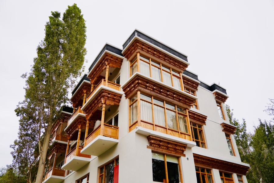 hotel walnut ladakh