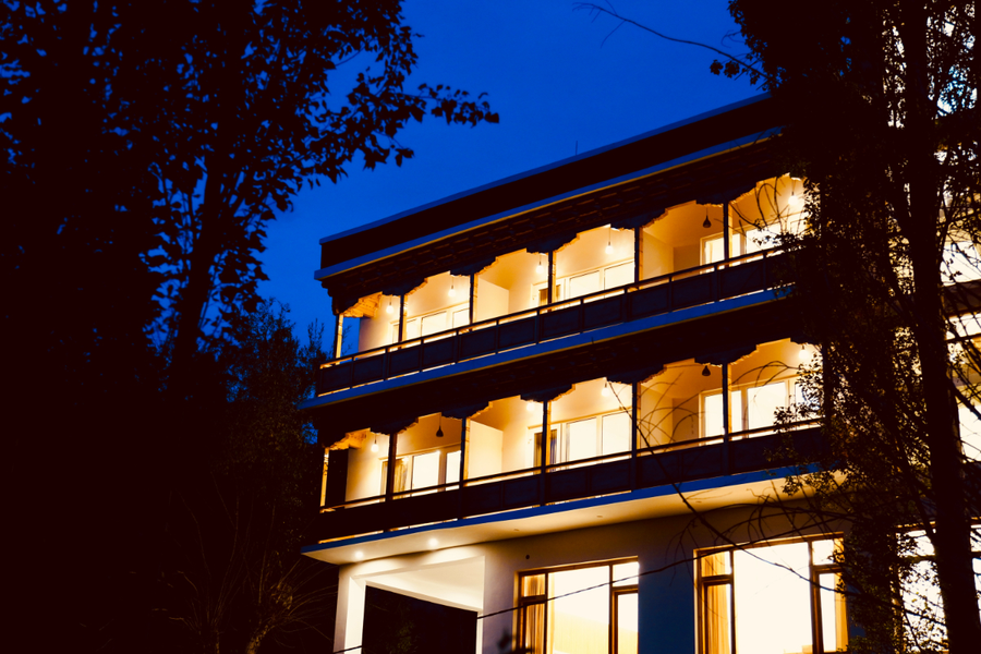 hotel walnut ladakh