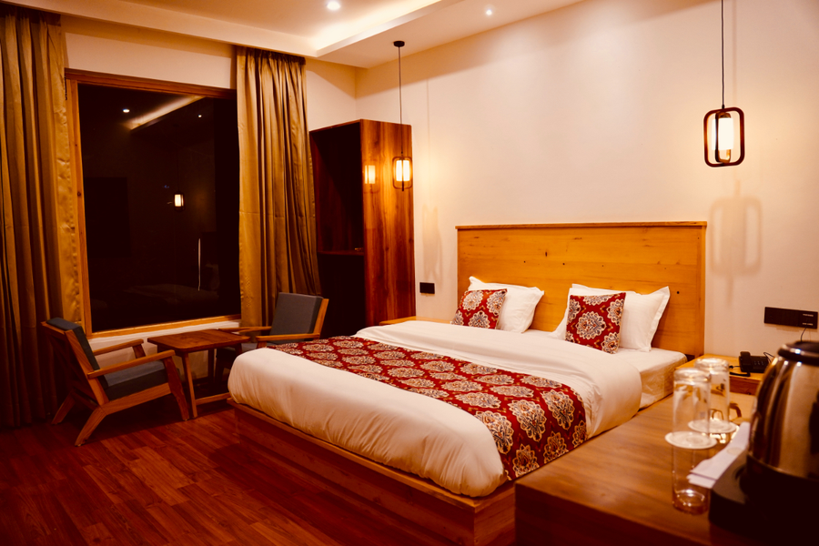 hotel walnut ladakh
