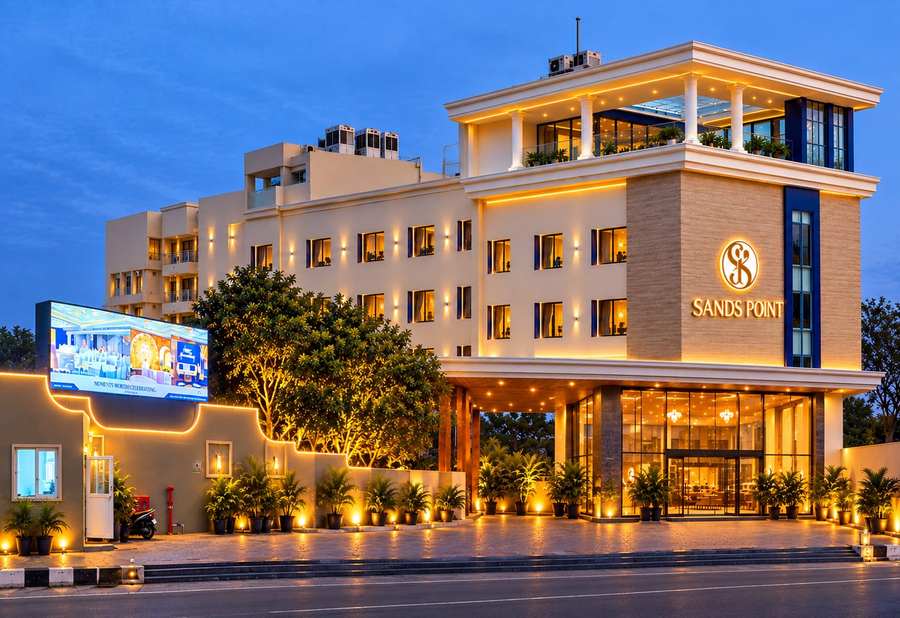 Hotel Sands Point,535, Mahatma Gandhi Rd, Muthialpet, Puducherry, 605001,5 star