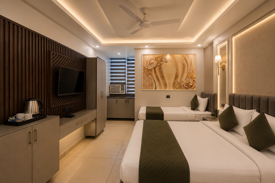 hotel stay residency delhi airport