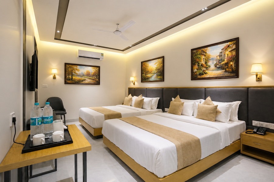 hotel stay residency delhi airport