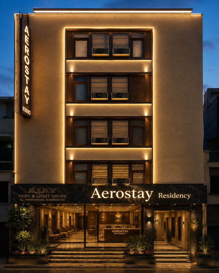 hotel stay residency delhi airport