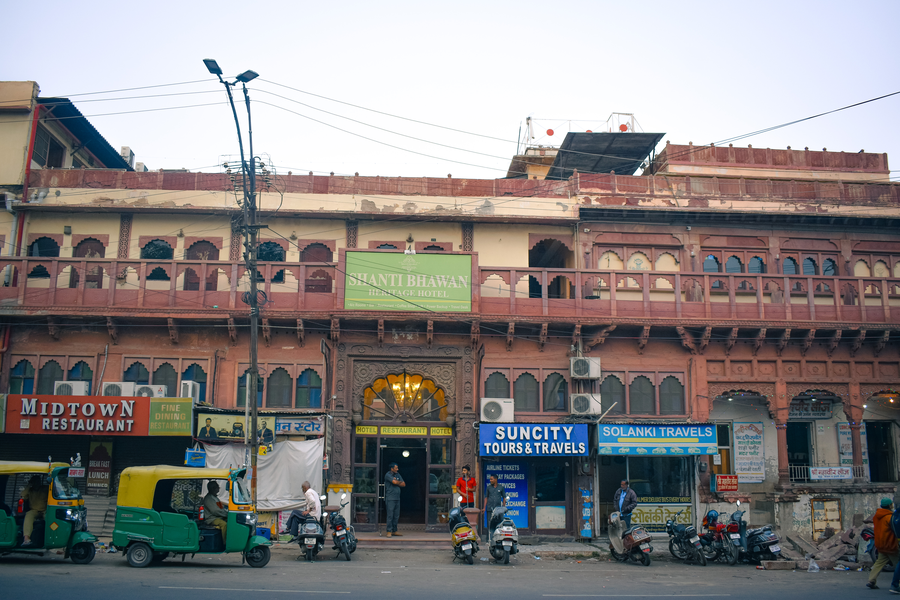 Shanti Bhawan Heritage Hotel,Rajasthan>>Jodhpur,4 star