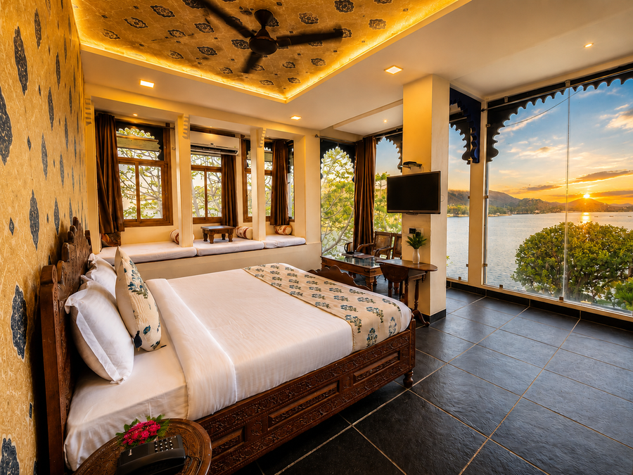 wonder view palace a lake pichola hotel near ambrai ghat udaipur
