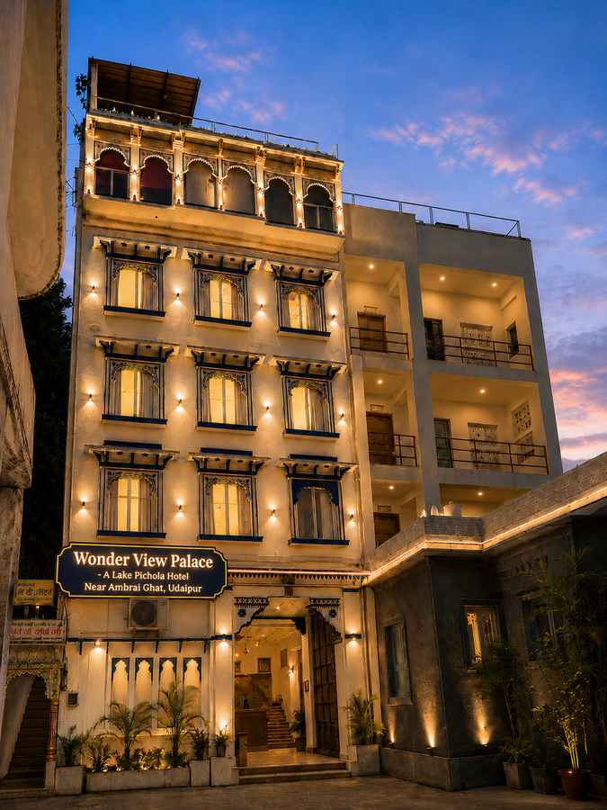 wonder view palace a lake pichola hotel near ambrai ghat udaipur