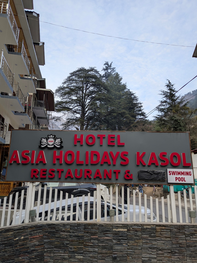 asia holiday kasol himalayas and river view resort