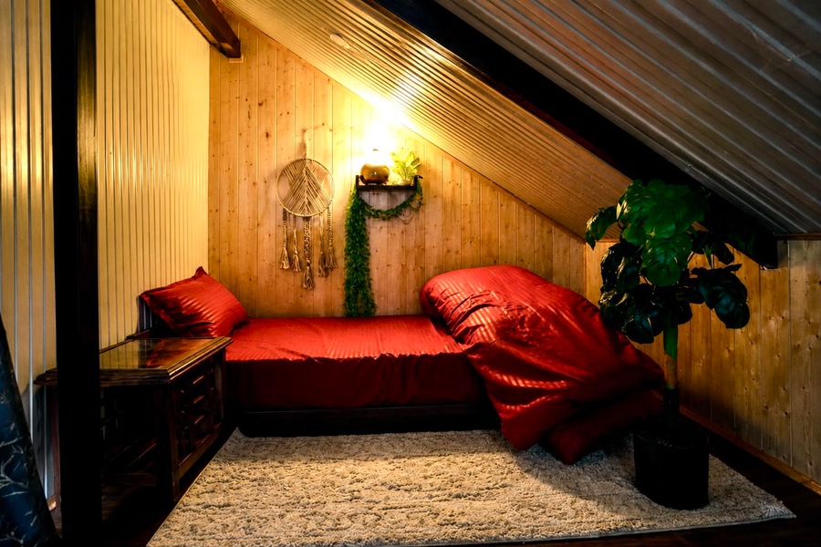 the alpine hut