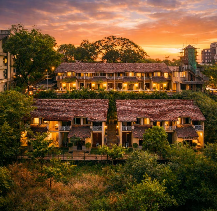 manas resort with petting zoo