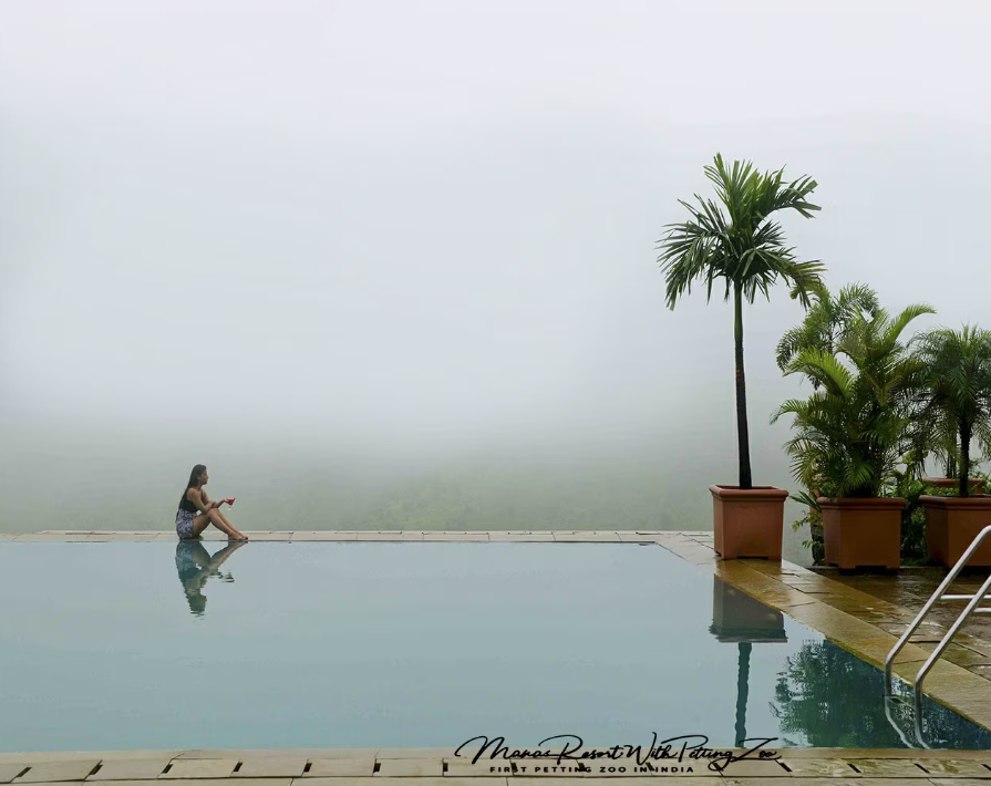 manas resort with petting zoo