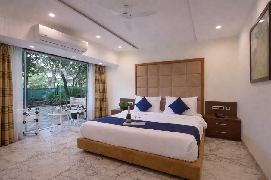 manas resort with petting zoo