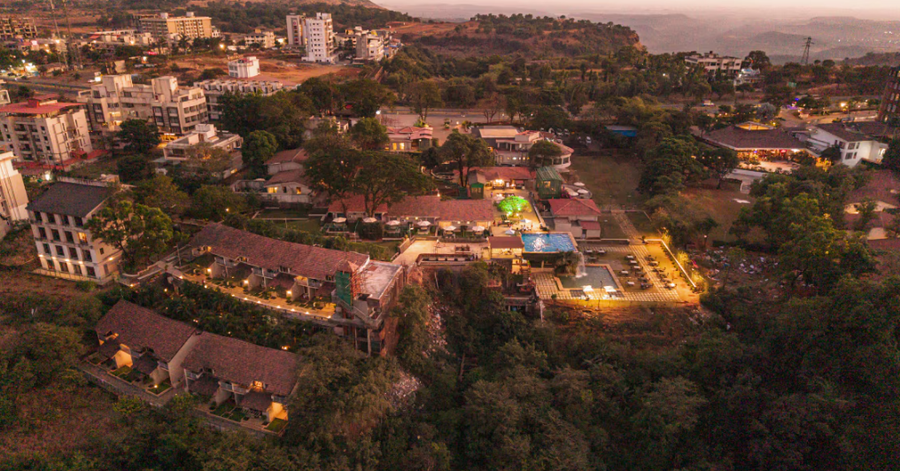 manas resort with petting zoo