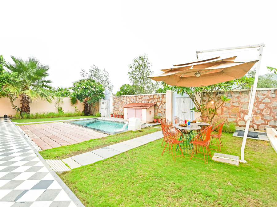 dancenter parijat villas and suites with pvt pool udaipur nathdwara