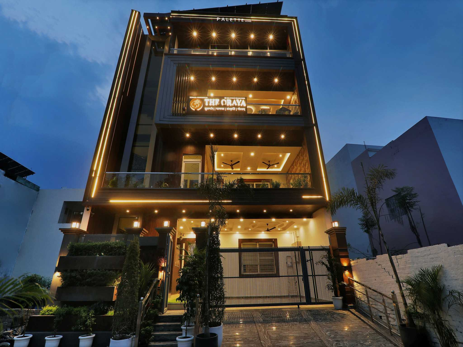 palette oraya greens by checkin kathauta lake lucknow