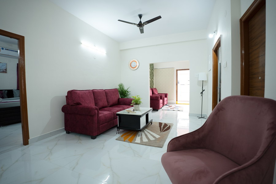yellow bells serviced apartments hitech city