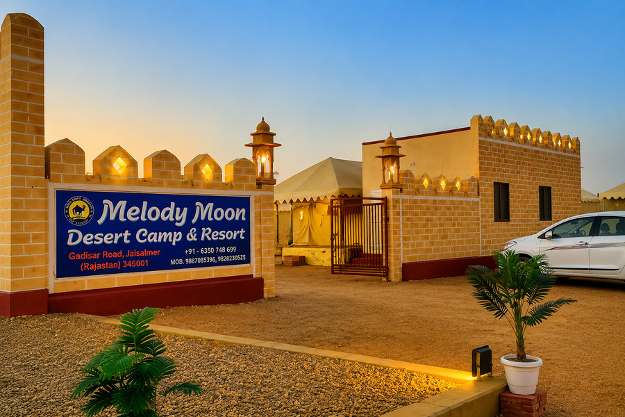 Melody Moon Desert Camp,Jaisalmer>>Dedha,3 star