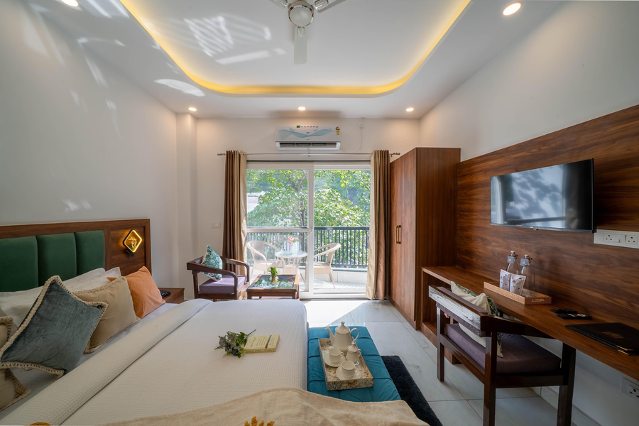 perfectstayz premium mystic falls near secret waterfall rishikesh