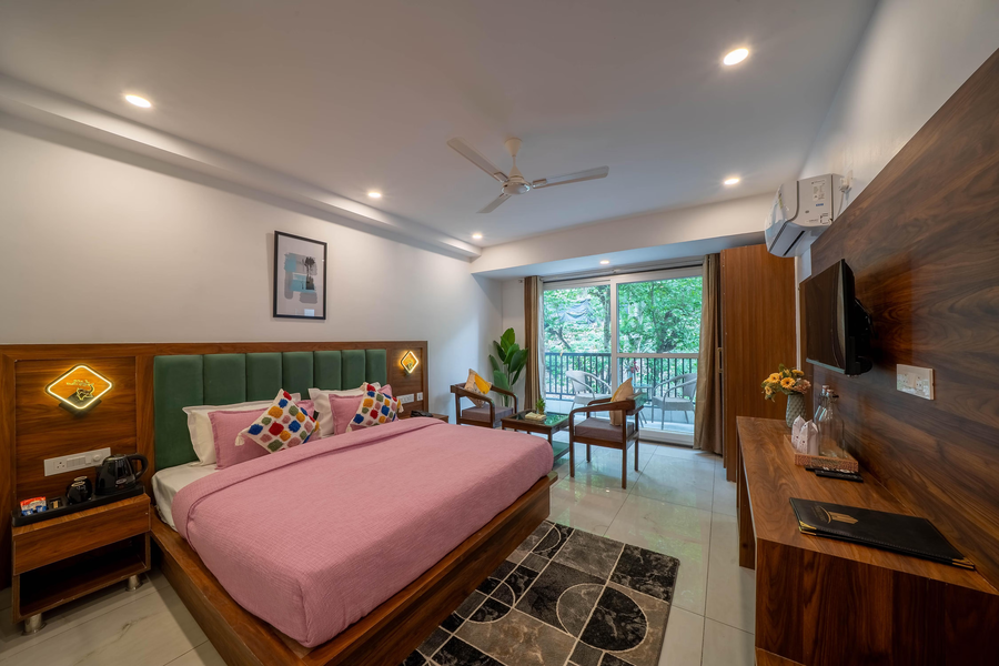 perfectstayz premium mystic falls near secret waterfall rishikesh