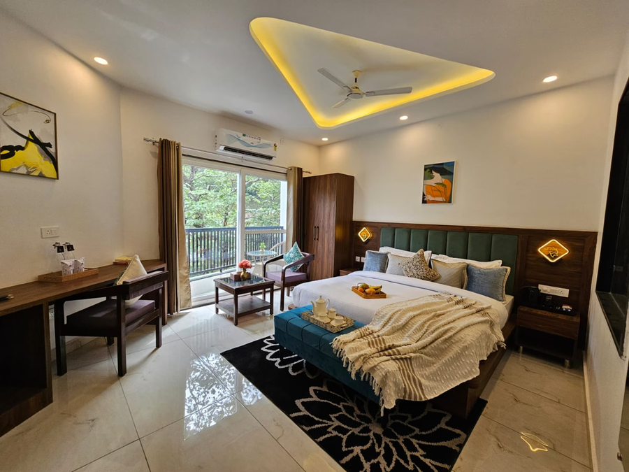 perfectstayz premium mystic falls near secret waterfall rishikesh