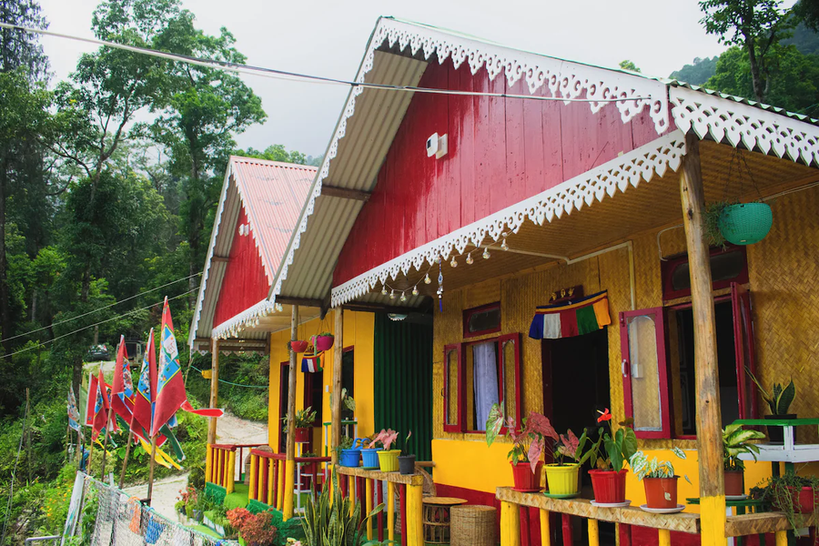 latpanchar the hornbill view cottages