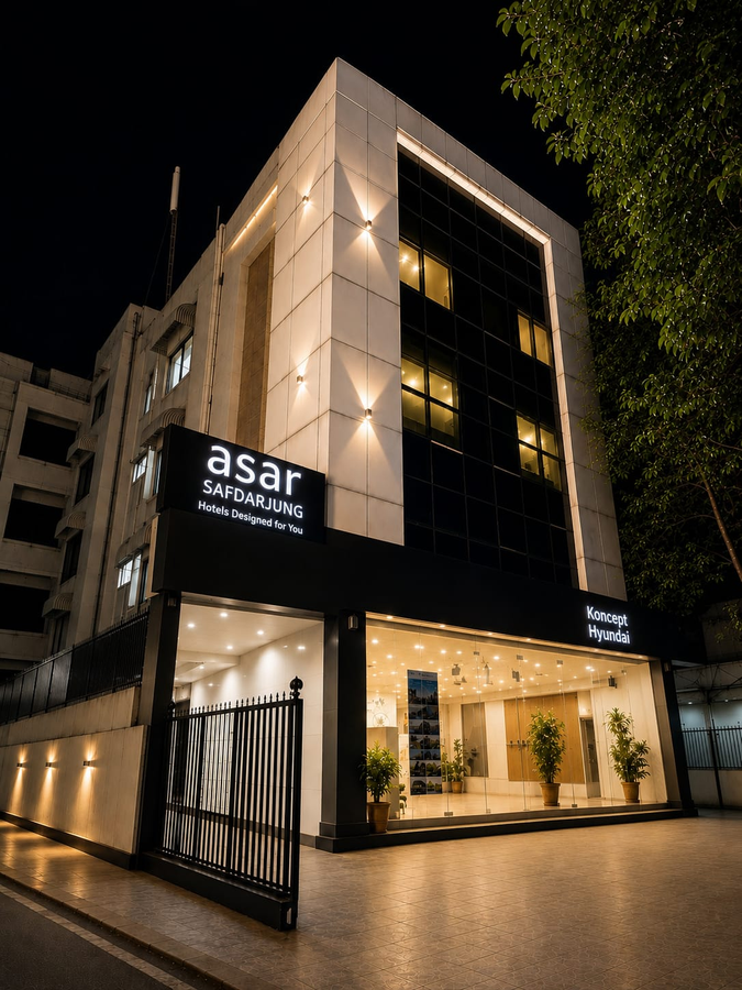 Asar Safdarjung Hotel,Safdarjung Enclave,4 star