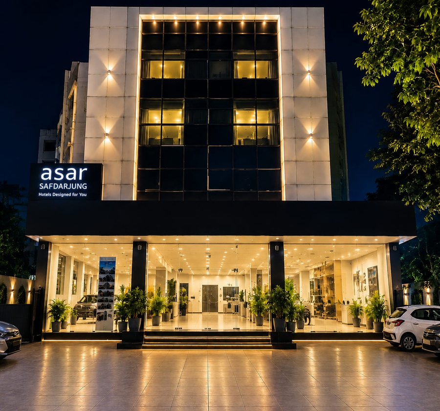 Asar Safdarjung Hotel,Safdarjung Enclave,4 star