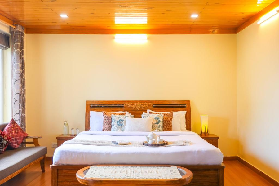alaya stays 2 bhk with garden and balcony villa harmony