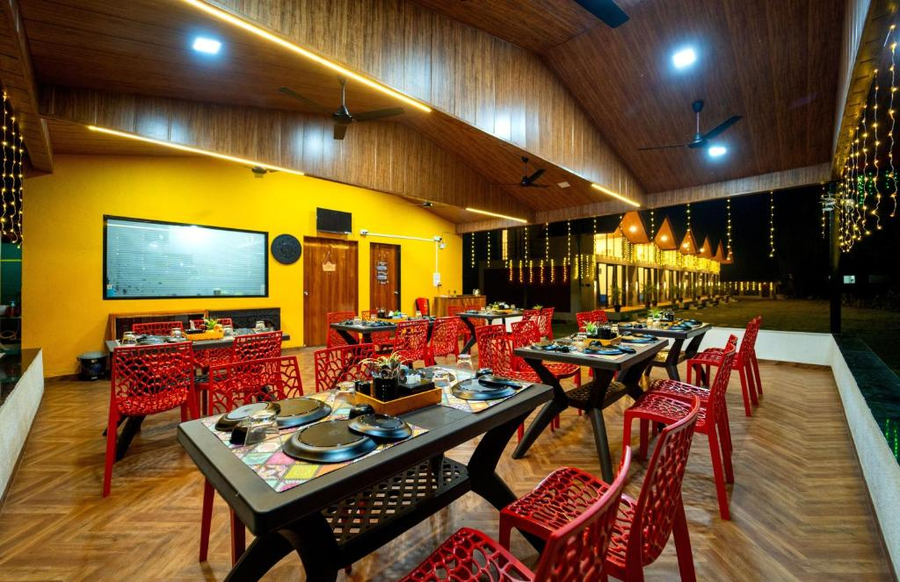 the enchanted nest luxurious cottages near akshi beach