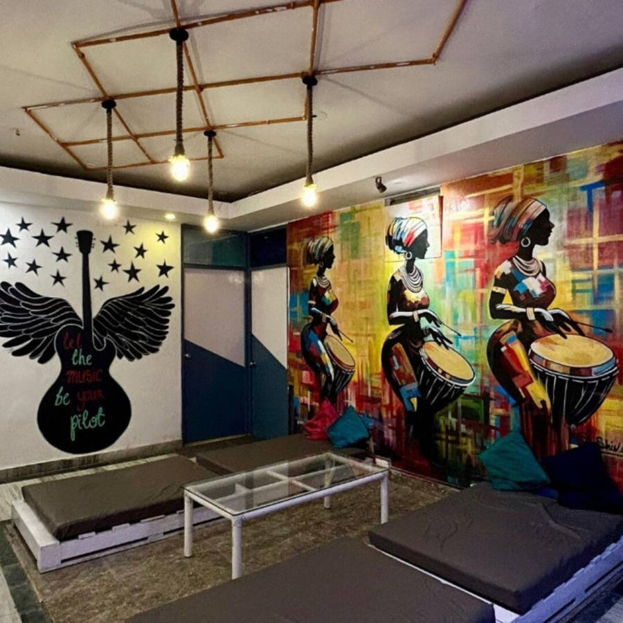 Moustache Hostel Rishikesh,>>Tapovan, Rishikesh ,2 star