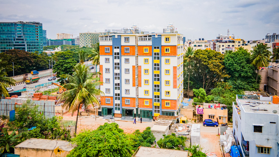 the hosteller bangalore manyata tech park