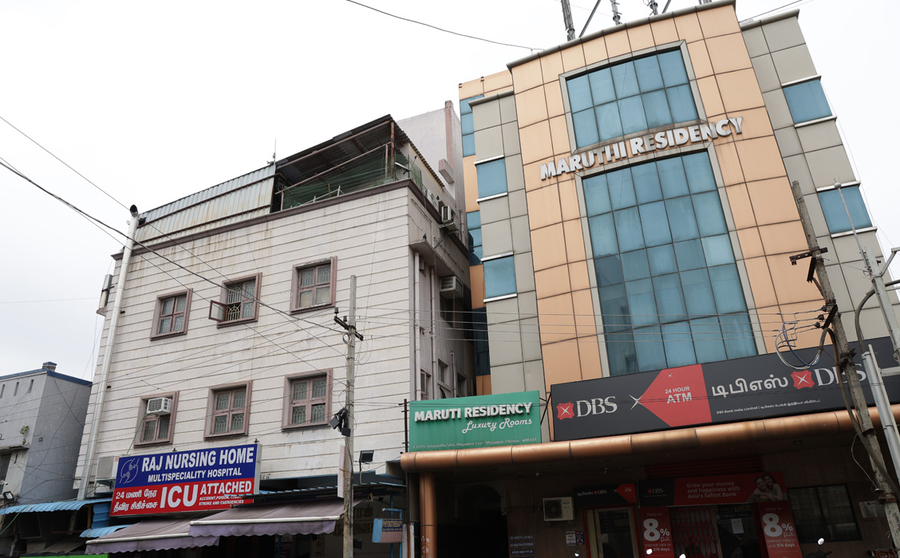 Naksha Tree Hotels, Maruthi Residency - Mogappair,,3 star