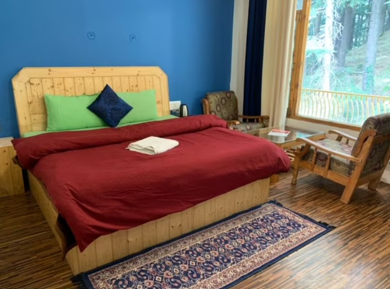 Asha Cottage Manali,Log Huts Area,2 star