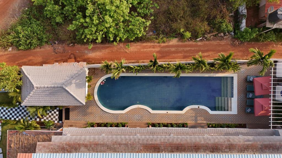 alaya stay gracias bleu retreat with sea views and restro close to ashvem beach