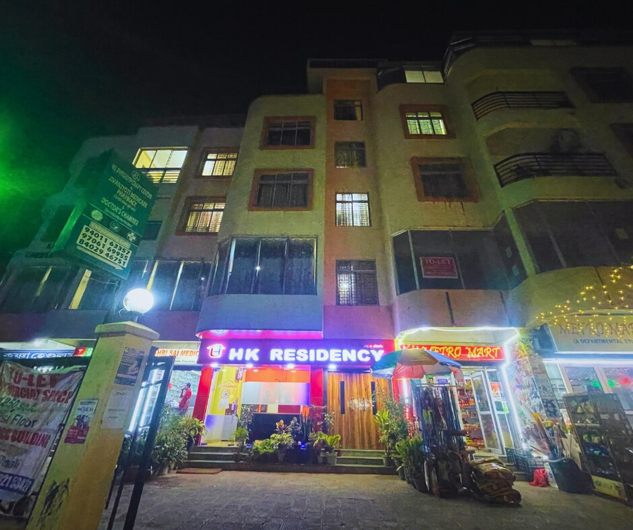 h k residency near kalakshetra