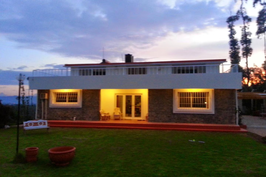 mountain top holiday home