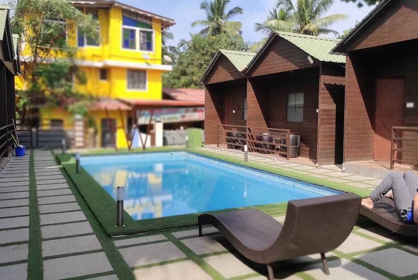 Wood House Beach Resort,Calangute,3 star