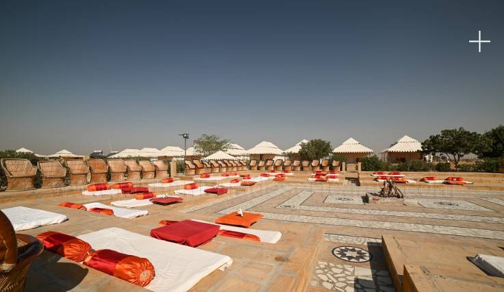 lakhmana desert camp with swimming pool