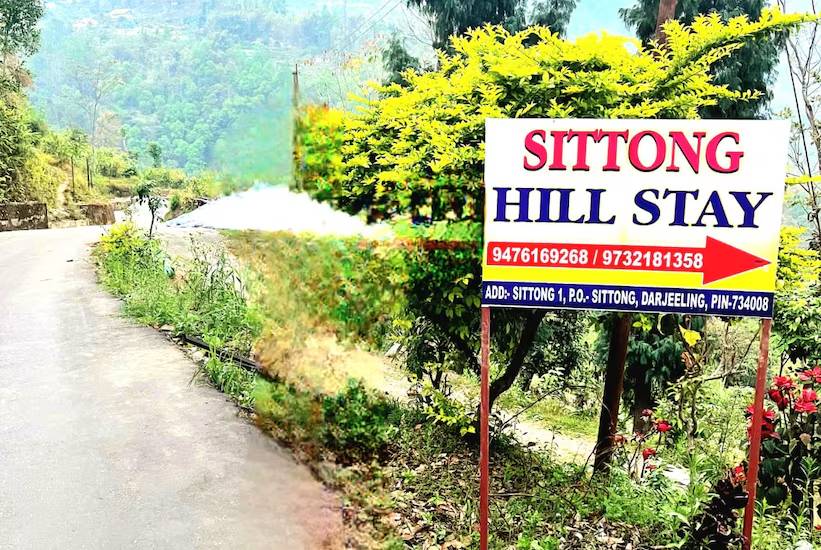 Sittong Hillstay,Kurseong,2 star