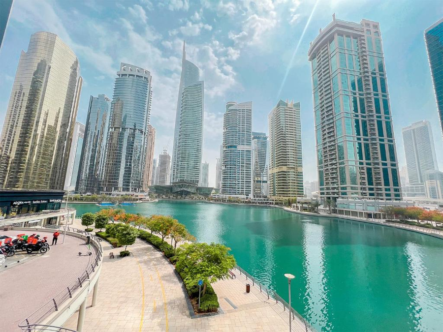 cosmos living dubai arch tower