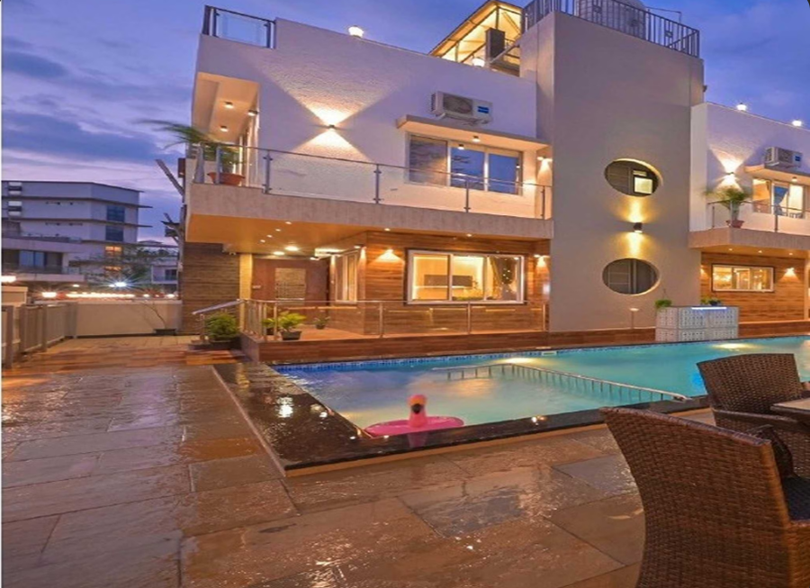 dancenter azure oasis villa 4bhk pvt pool lonavala