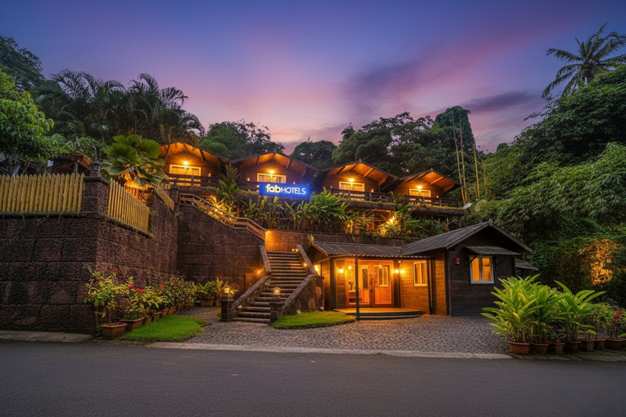 Fabhotel Tranquility Cottage Resort,North Goa,3 star